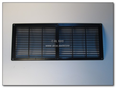 LOU. AIR RETURN LOUVER 'A' [TWIN] [BLACK]